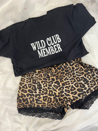 WILD CLUB MEMEBR T-SHIRT (BACK OF TSHIRT)