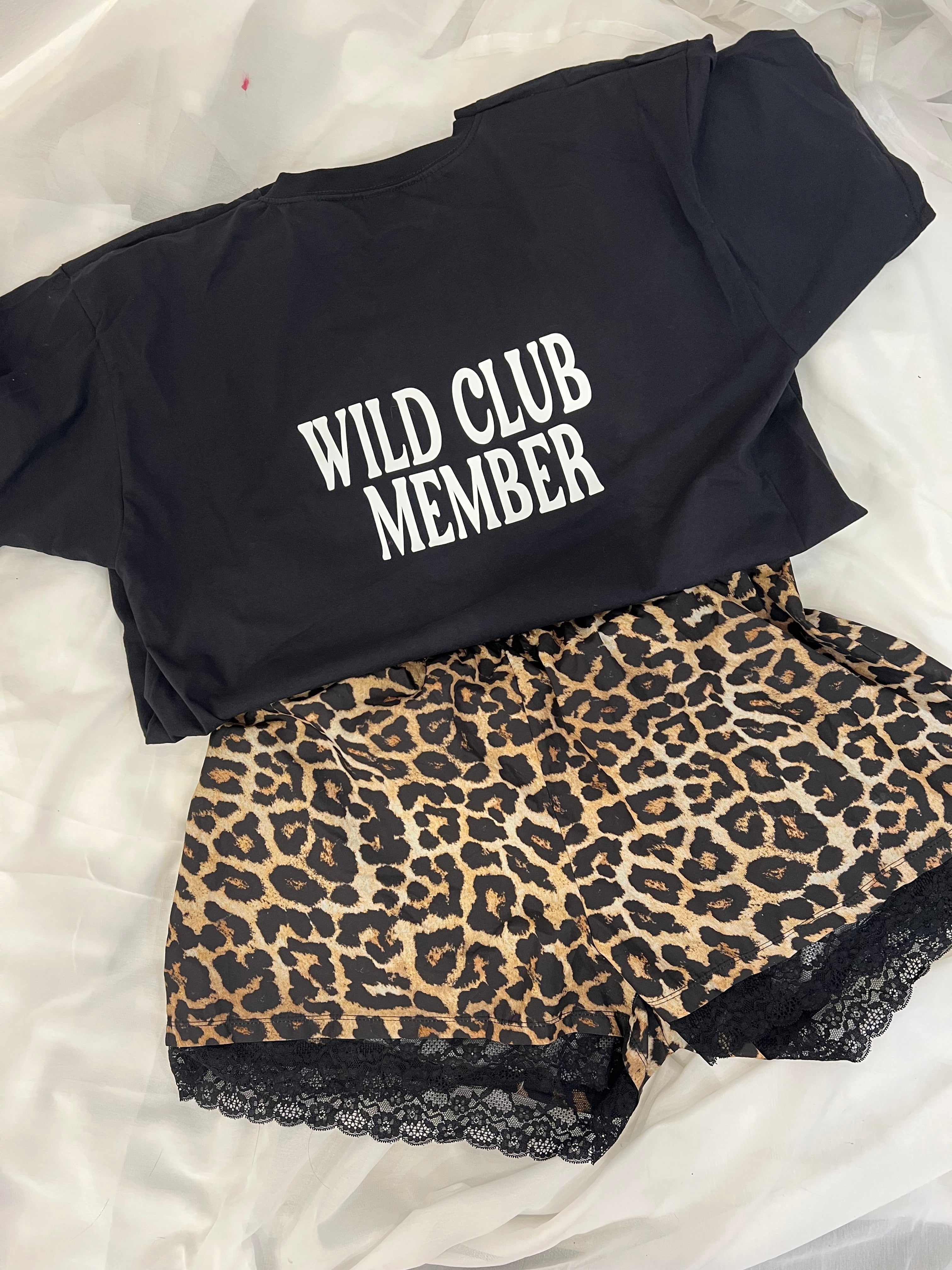 WILD CLUB MEMEBR T-SHIRT (BACK OF TSHIRT)